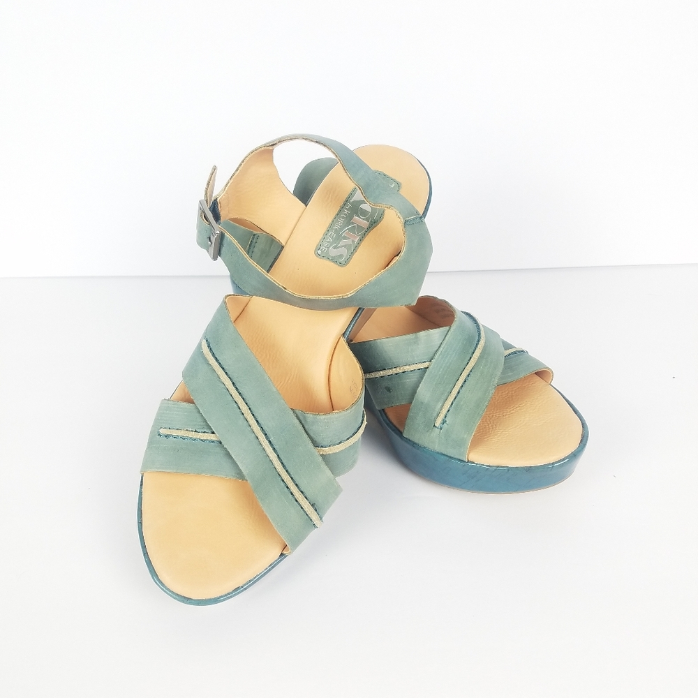 Korks Kork-Ease Aqua Wedge Sandal 7/38 CCEK12